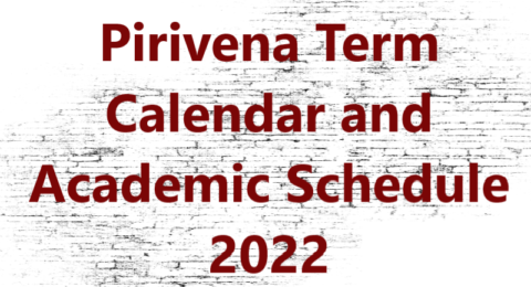 Pirivena Term Calendar and Academic Schedule - 2022